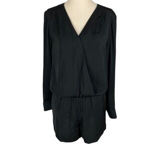 Trouvé Black Long Sleeve Romper